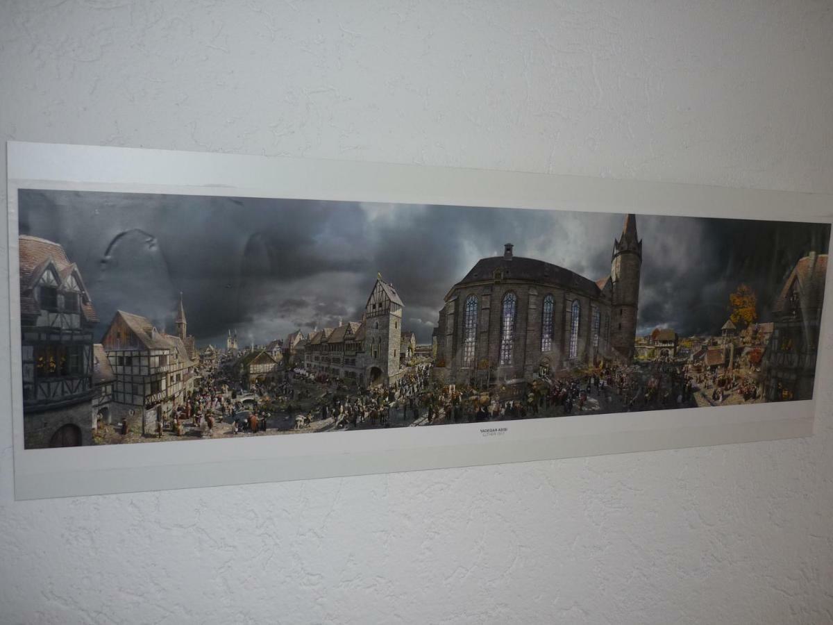 Wohnen Im Ehemaligen Kaminstudio Mit Klimaanlage Daire Wittenberg Dış mekan fotoğraf